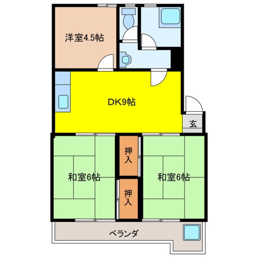 間取図 メゾン新所