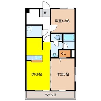 間取図 メゾン細畑