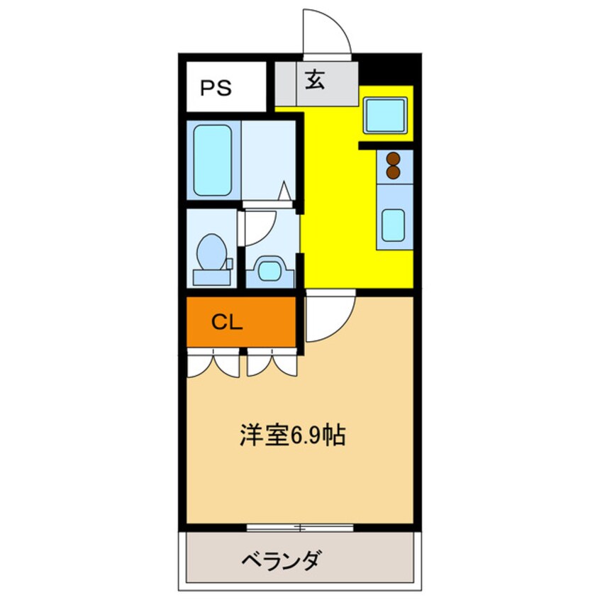 間取図 コンフォートハイム