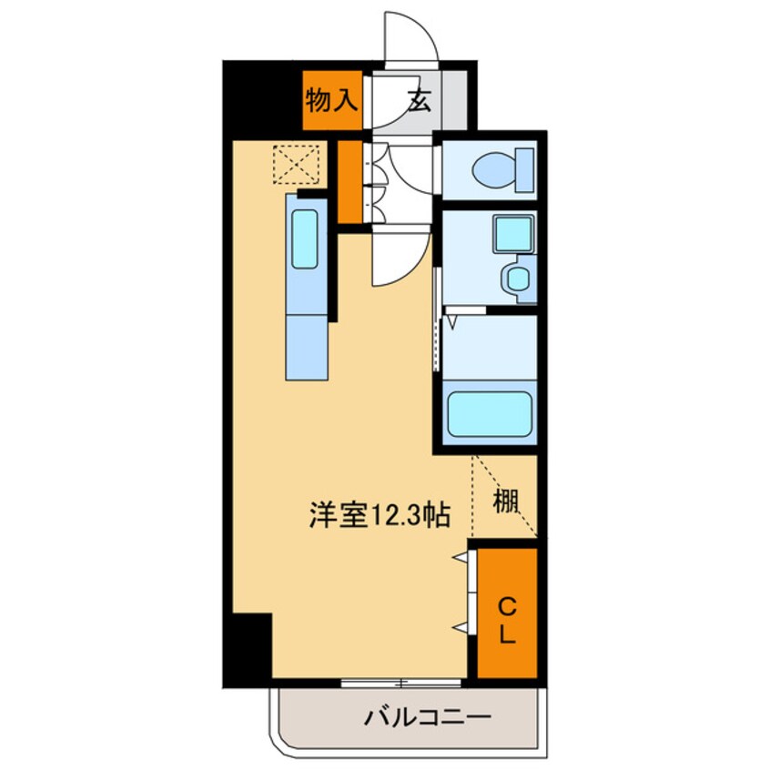 間取図 レベント岐阜