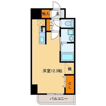 間取図 レベント岐阜