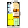 カーサ薬師寺 3LDKの間取り