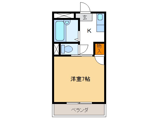 間取り図 パピヨンKyoei