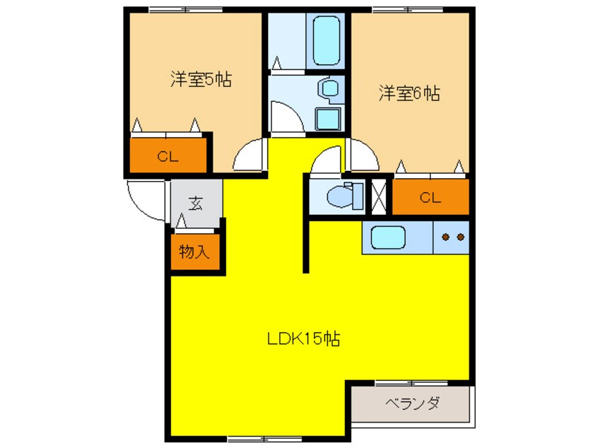 間取図 ティピカルハウス