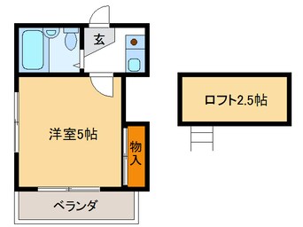 間取図 アルカディア北一色