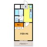 サンフィット小柳Ⅱ 1Kの間取り