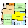 サンライト日置Ⅱ 3DKの間取り