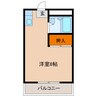 プチコーポみさ 1Rの間取り