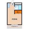 プチコーポみさ 1Rの間取り