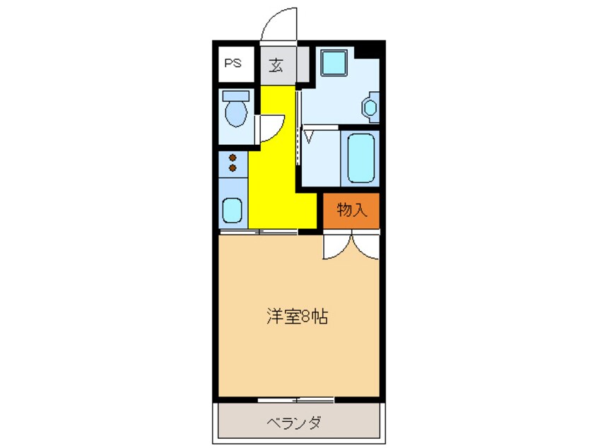 間取図 マンション森島