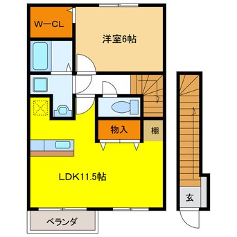 間取図 コロレ