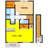 コロレ 1LDKの間取り