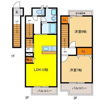 間取図 グレイス ドゥー