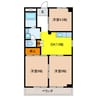 東海マンション 3DKの間取り