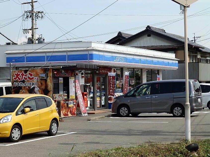 ローソン岐南町三宅店(コンビニ)まで776m レジデンス岸野1