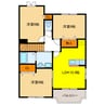 シャルマンドムール 3LDKの間取り