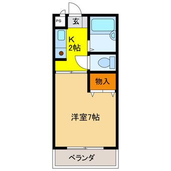 間取図 なかむらビル