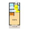 なかむらビル 1Kの間取り