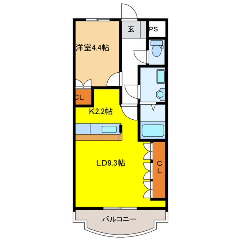 間取図 ベル・クオレ