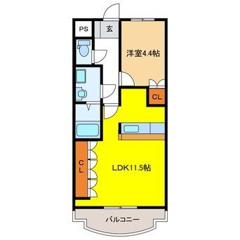 間取図 ベル・クオレ