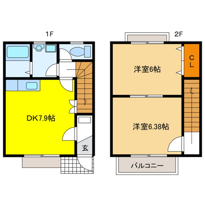 間取図 ＣＬＡＩＲ五反田