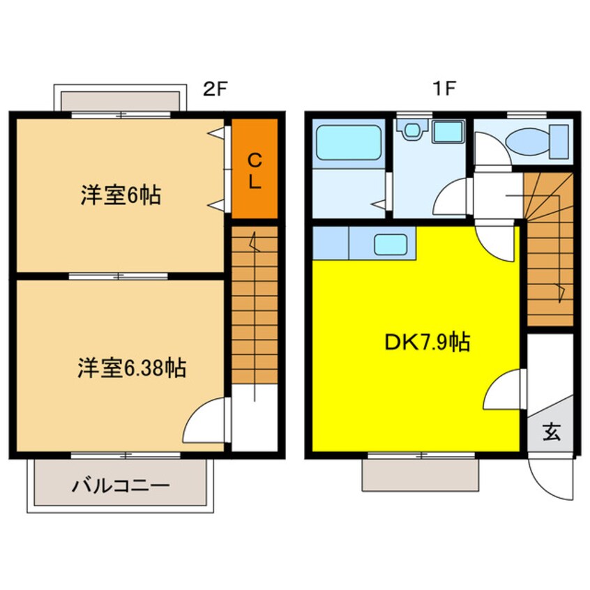 間取図 ＣＬＡＩＲ五反田