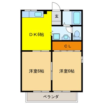 間取図 プレジール