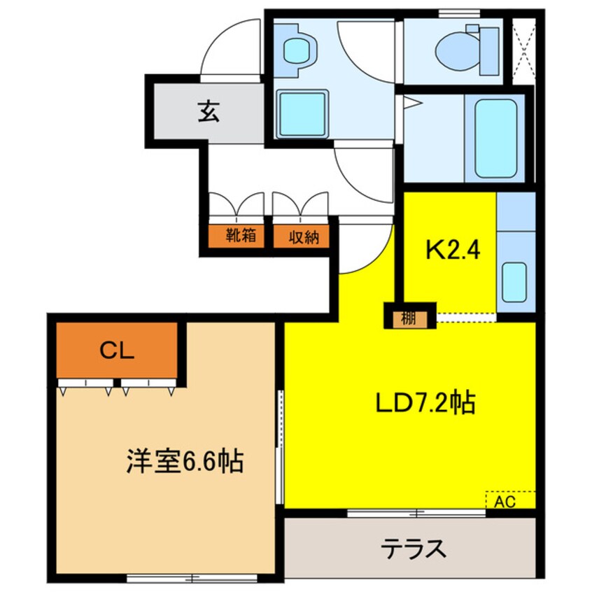 間取図 ディナスティーパレス