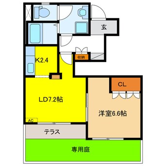 間取図 ディナスティーパレス