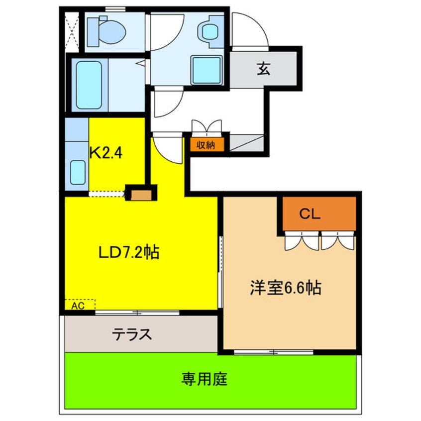 間取図 ディナスティーパレス