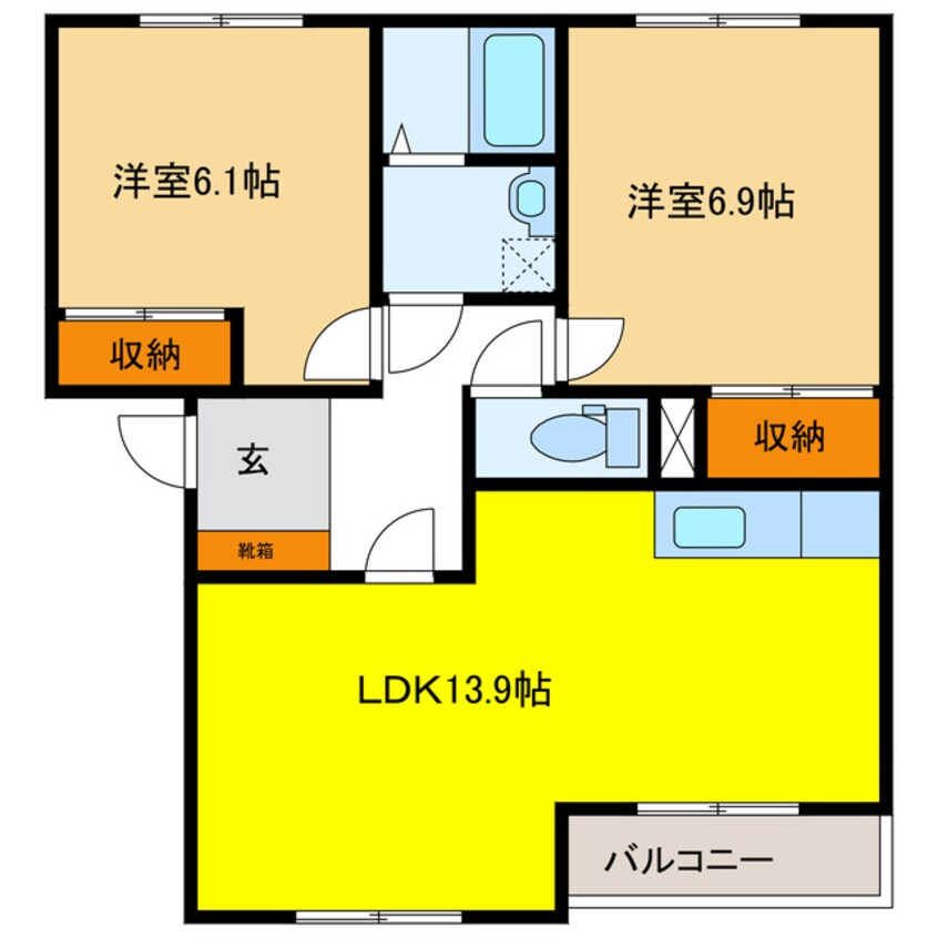 間取図 PLASIR