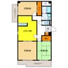 C・ISLAND17 3LDKの間取り
