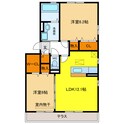 フォルトゥーナⅡの間取図