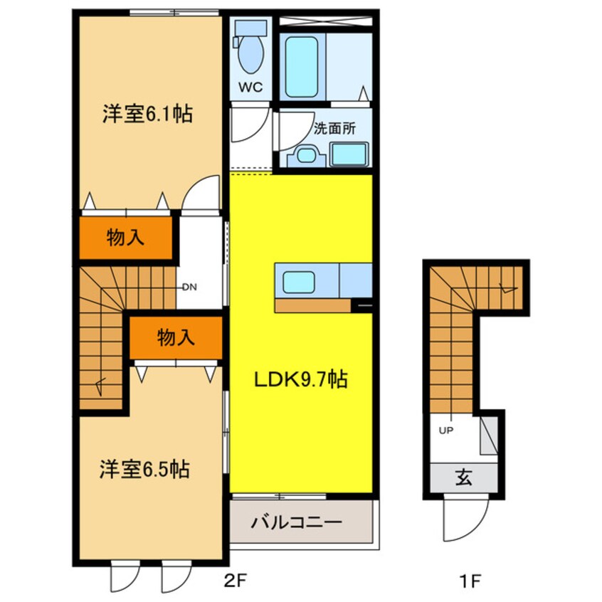 間取図 a domani