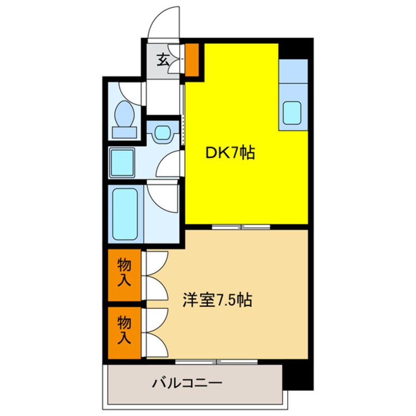 間取図 S・FIELD 76