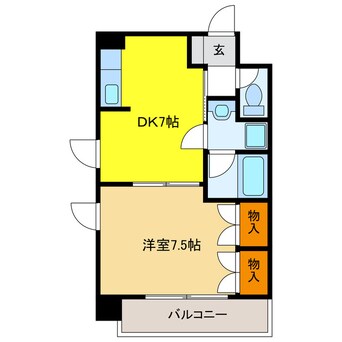 間取図 S・FIELD 76