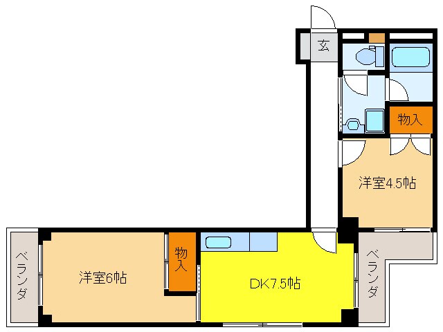 間取り図 レヴァンテ岐阜