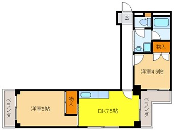 間取図 レヴァンテ岐阜