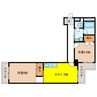 レヴァンテ岐阜 2DKの間取り