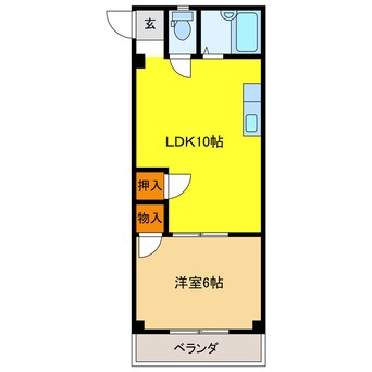 間取図 第二メゾン北川