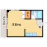 白山パレドール 1Rの間取り