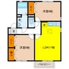 リオグランデ 2LDKの間取り