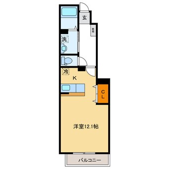 間取図 フォレスト・ヒルズＡＢ