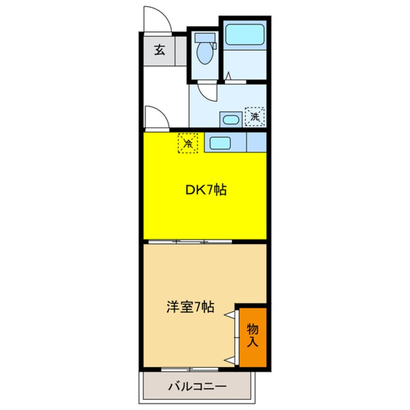 間取図 メゾン・アンジュ