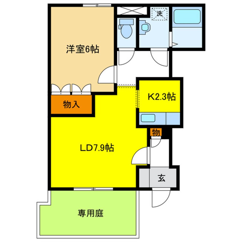 間取図 カレント