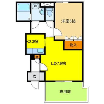 間取図 カレント