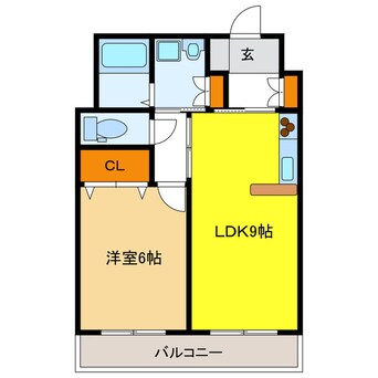 間取図 グレイスマルエイ