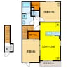 esperanza 2LDKの間取り