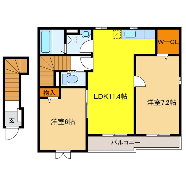間取り図 Ｇａｒｎｅｔ