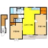 Ｇａｒｎｅｔ 2LDKの間取り